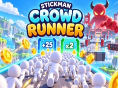Spel Stickman Crowd Runner 3D