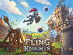 Spel Fling Knights