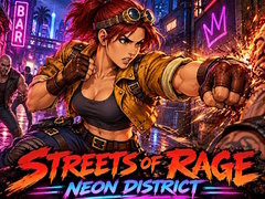 Spel Streets of Rage: Neon District