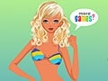 Spel Dress - Blonde on the beach