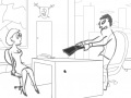Spel Superman from office