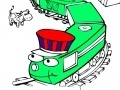 Spel Train coloring book 2