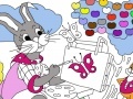 Spel Coloring rabbits
