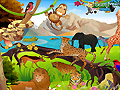 Spel Animal Park Hidden Number