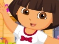 Spel Dora School Day Dressup 