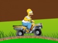 Spel Simpsons: starving race