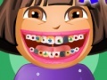 Spel Dora at Dentist 