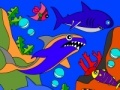 Spel Rosy Coloring Book: Shark Family