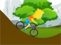 Spel Bart Simpson Bicycle Game