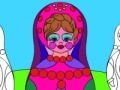 Spel Russian Dolls: Coloring Game